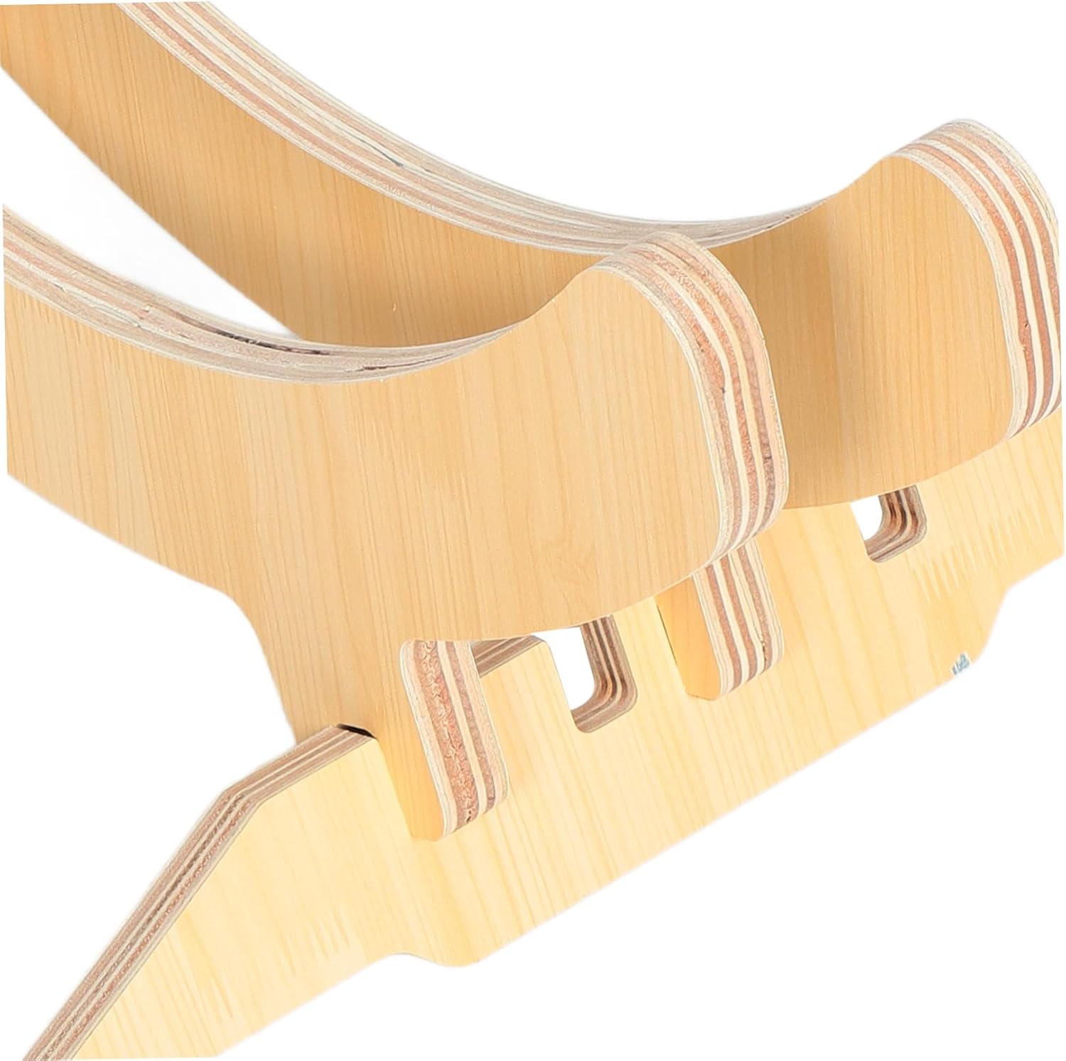 Angoily Bike Parking Stand Bike Display Rack Solid Wood Frame Cycle Rear Bracket