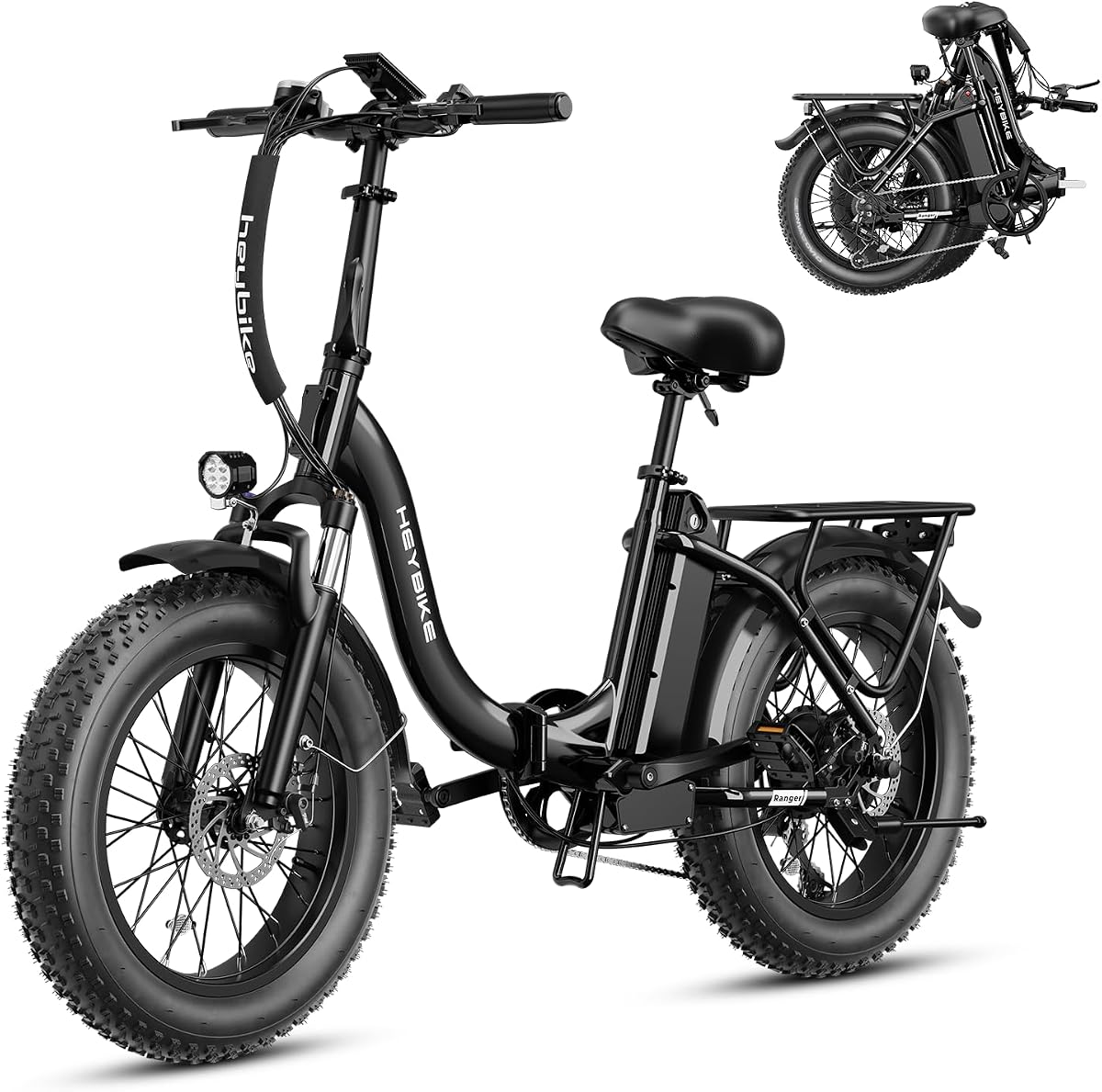 Heybike Mars 2.0 Folding Fat-Tire E-Bike