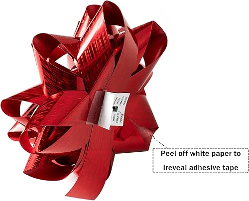 Vista 31 de WRAPAHOLIC Surtido de lazos de regalo azules (24 lazos) para cumpleaños, bodas, Navidad, baby shower, despedidas de soltera