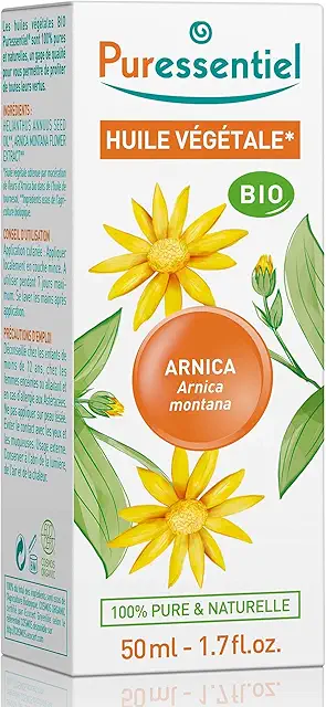 Huile Végétale Arnica Bio Puressentiel - 100% Pure - 50 ml