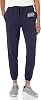 Dademeo Mens Cotton Linen Slacks Lightweight Elastic Waist Drawstring Joggers Solid Breathable Loose Fit Comfy Lounge Pants