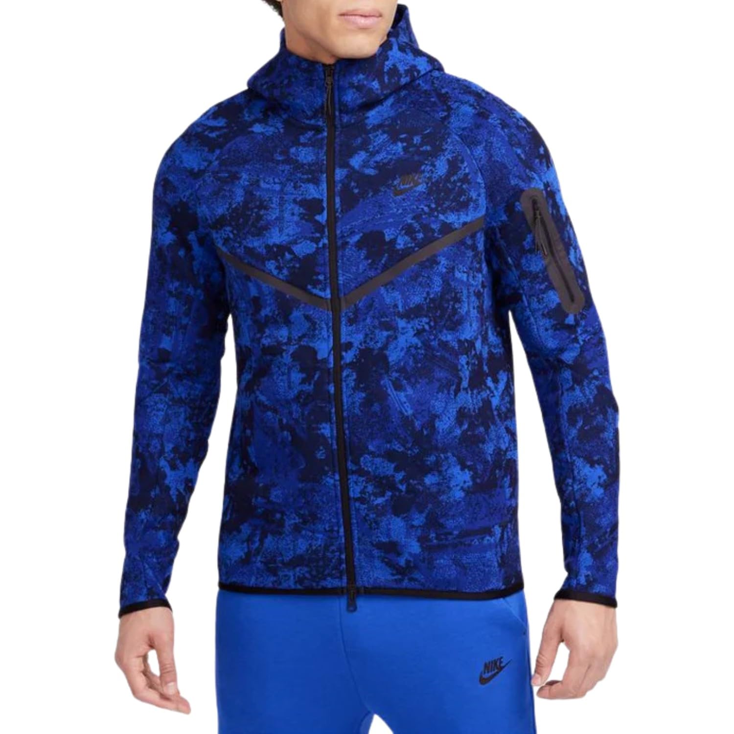 Nike Tech Windrunner Mens Fleece Full-zip Hoodie Size- X-Small