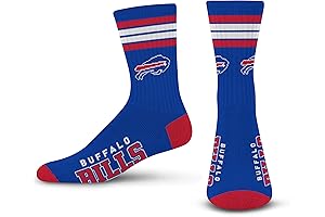 NFL Bengals vs. Bills Performance Crew Socks