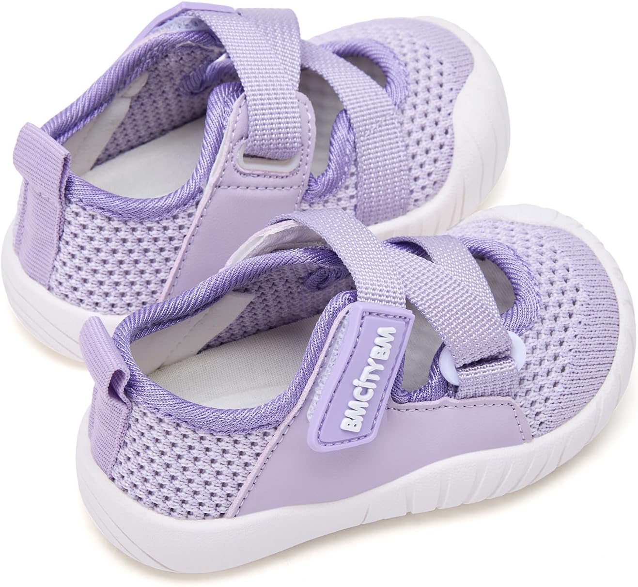 BMCiTYBM Baby Boy Girl Closed Toe Summer Sandals Lightweight Shoes Infant Non-Slip First Walking Sneakers 6 9 12 18 24 Months