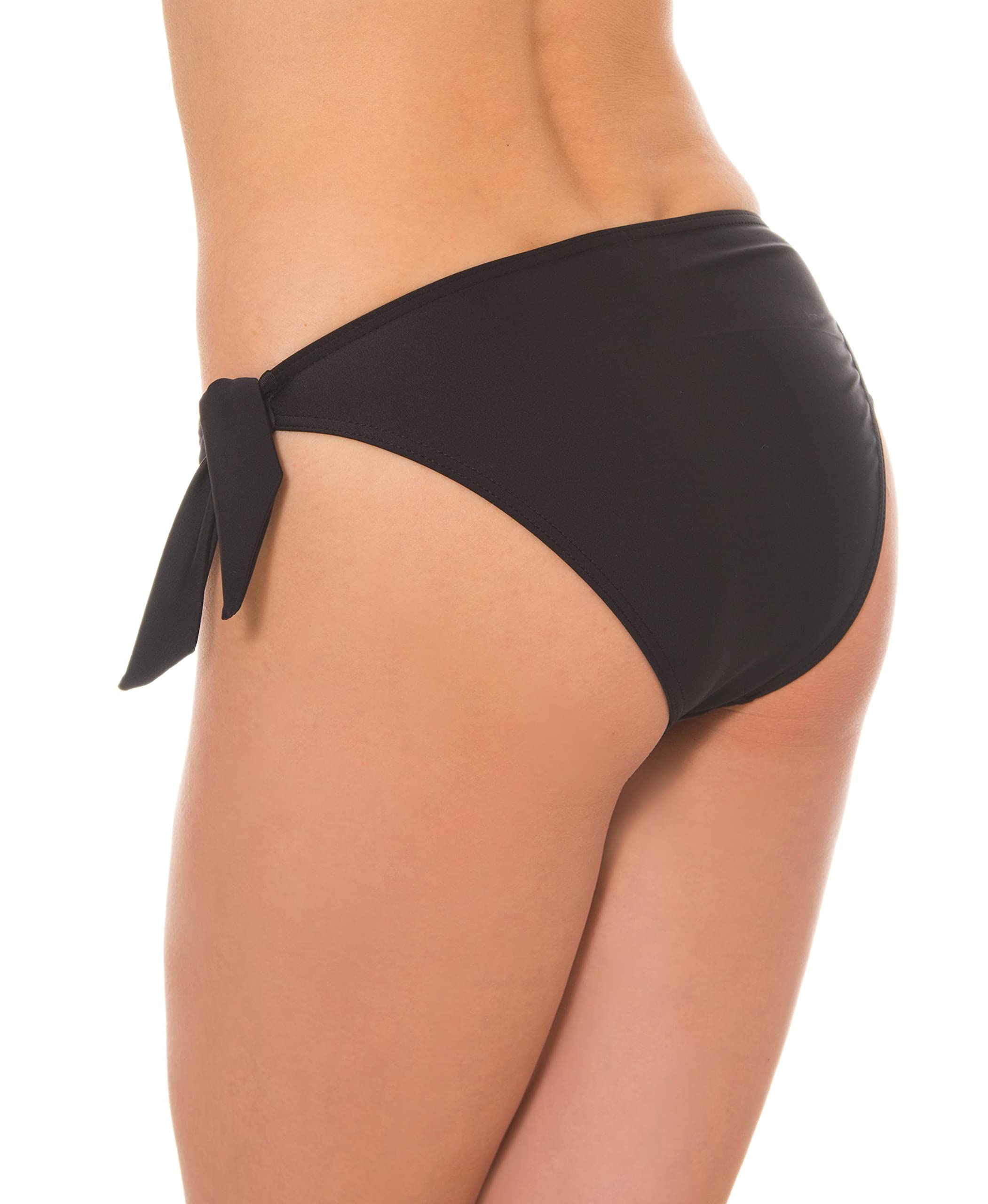 Aquarti Bragas de Bikini Mujer con Lazos Laterales – Braguitas Mujer Bikini de Tiro Bajo