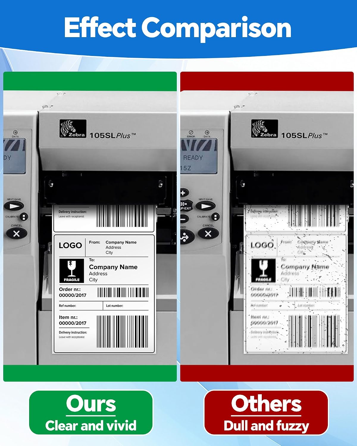 P1004230 Genuine Printhead for Zebra 110Xi4 110XiIV, New OEM Print Head Replacement for Zebra Thermal Barcode Label Printer 203dpi Original Optimal Print Quality Extended Life