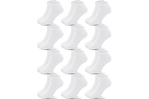 Boys Comfortable White Ankle Socks