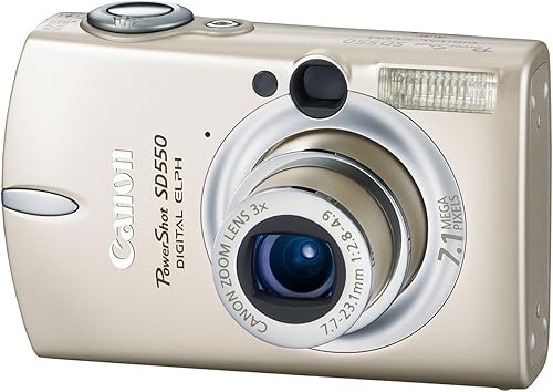 Miniatura 1 de Canon Powershot SD550 7.1MP Cámara digital Elph con zoom óptico 3x (beige)
