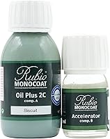 Vista 158 de Rubio Monocoat Aceite para Acabado de Madera 175 pies² - Puro Oil Plus 2C Aceite de Linaza para Madera Rápido de Secar, Ecológico para Uso