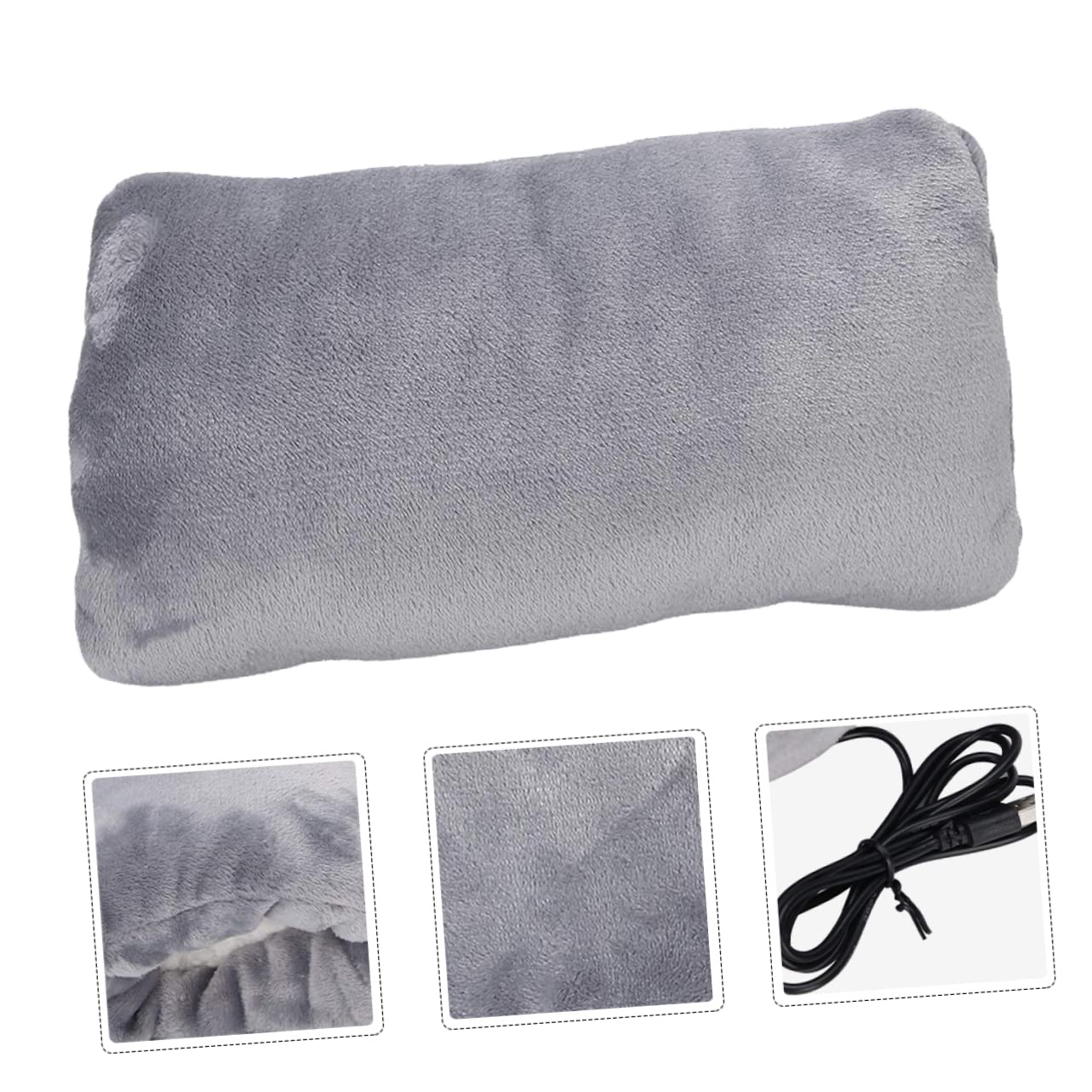 BESPORTBLE 2 Pz Scaldamani Riscaldato Scaldamani Portatile Riscaldatore Portatile Scaldabiberon e Custodia Elettrica Più Calde Flanella Guanti Caldi Campeggio