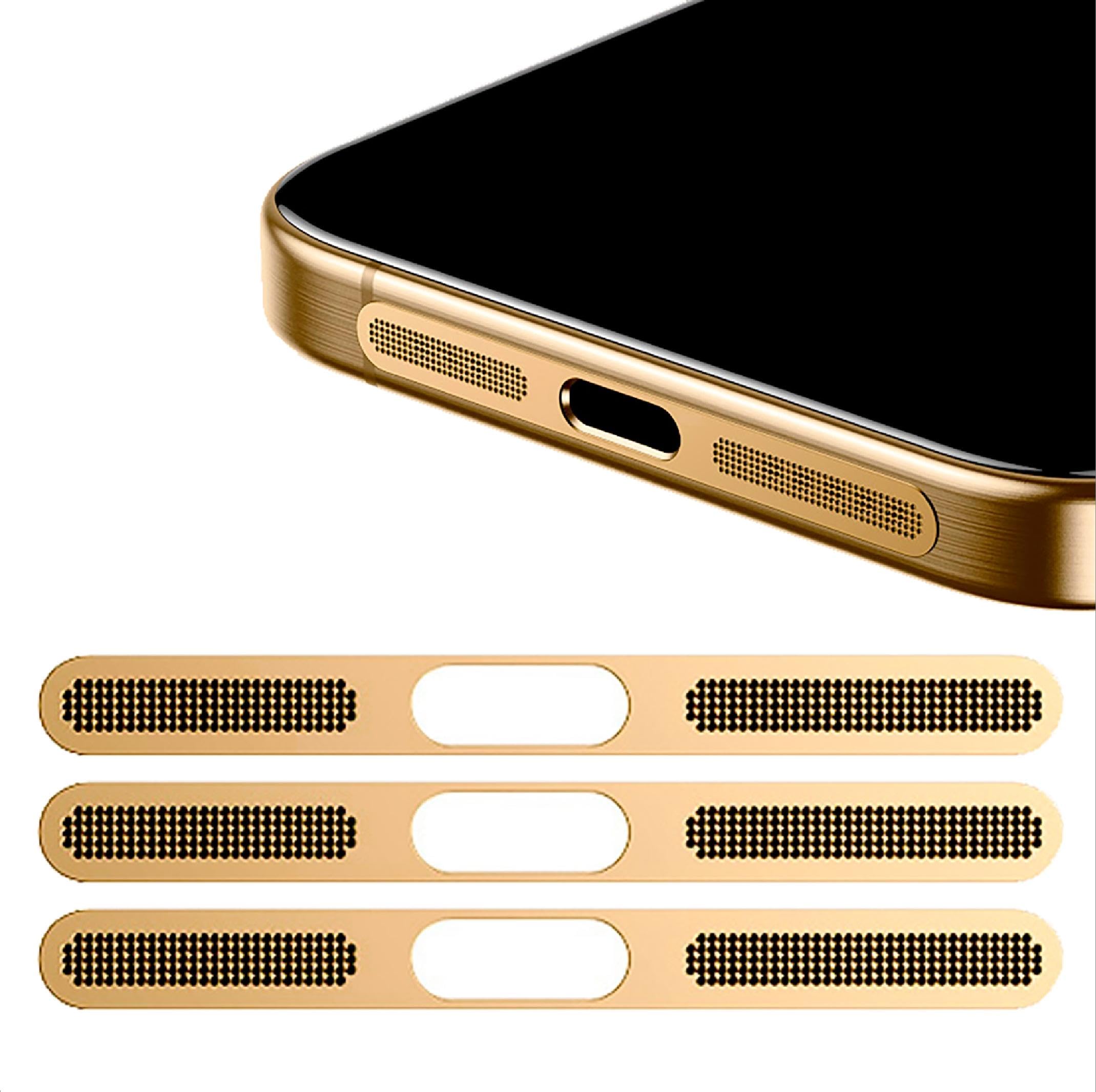5 Adesivi Rete Antipolvere Per IPhone 16 Pro/Pro Max - Blu, Protezione