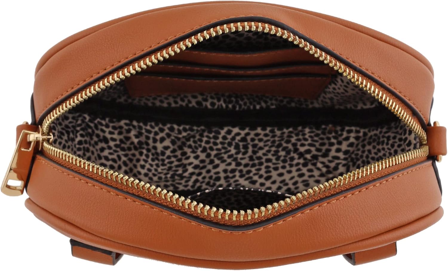 FashionPuzzle Quilted Small Versatile Purse Fanny Pack Waist Bag Crossbody (Tan) - Image 5