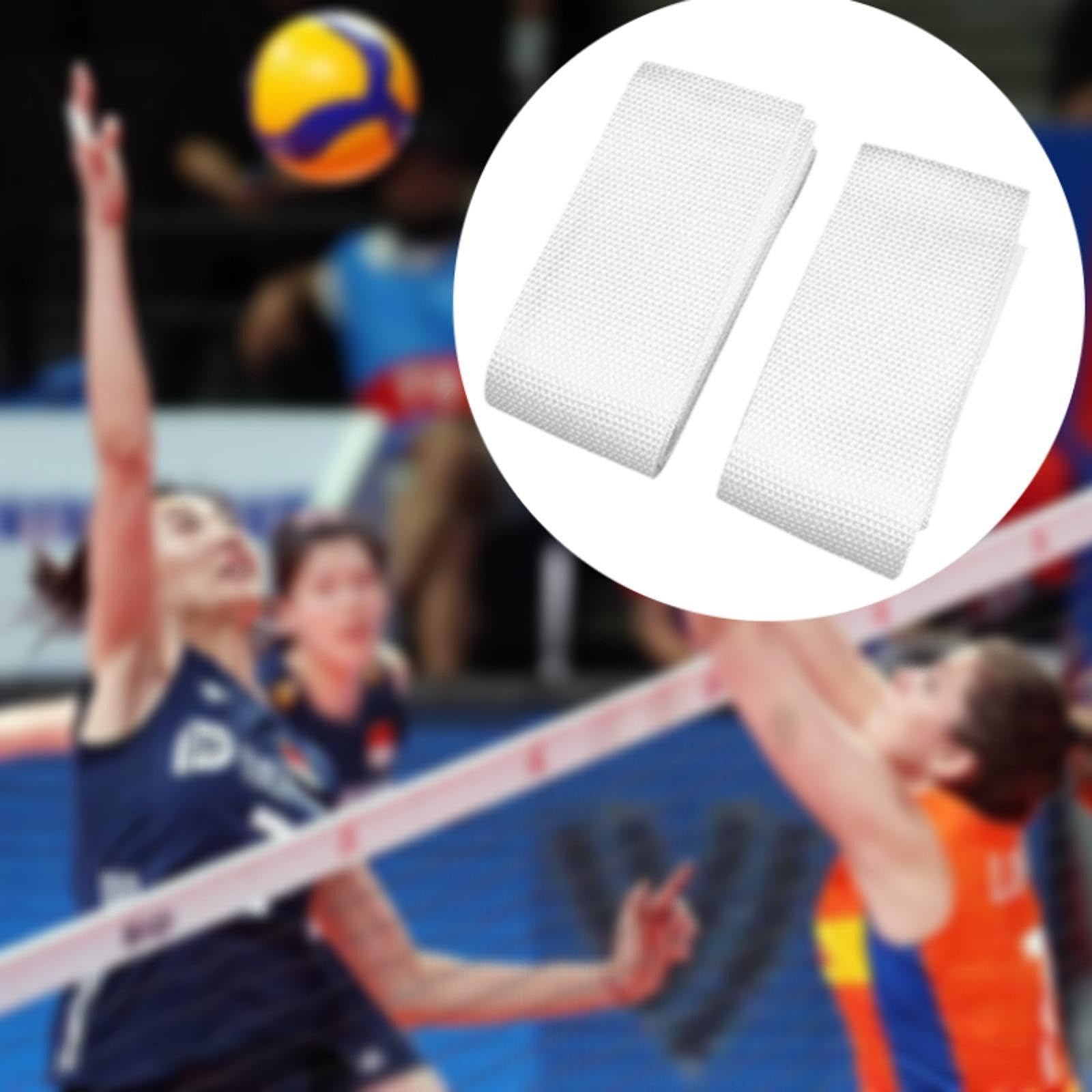 Baoblaze 2 Pezzi Tasca per Antenna da pallavolo, equipaggiamento per Arbitro di pallavolo, Copertura per antenne di Supporto per Allenamento Portatile per