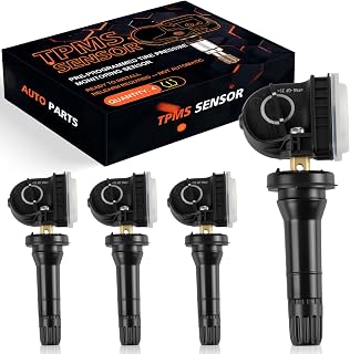 315MHz TPMS Sensor Pre-Programmed 4PCS | Fit for Ford Edge 2016-2021, Explorer 2015 2016 2017, for:-Mustang 2015-2017, Fusion 2017, F150 2016 2017, Ranger 2019-2021 & Lincoln | F2GZ-1A189-A