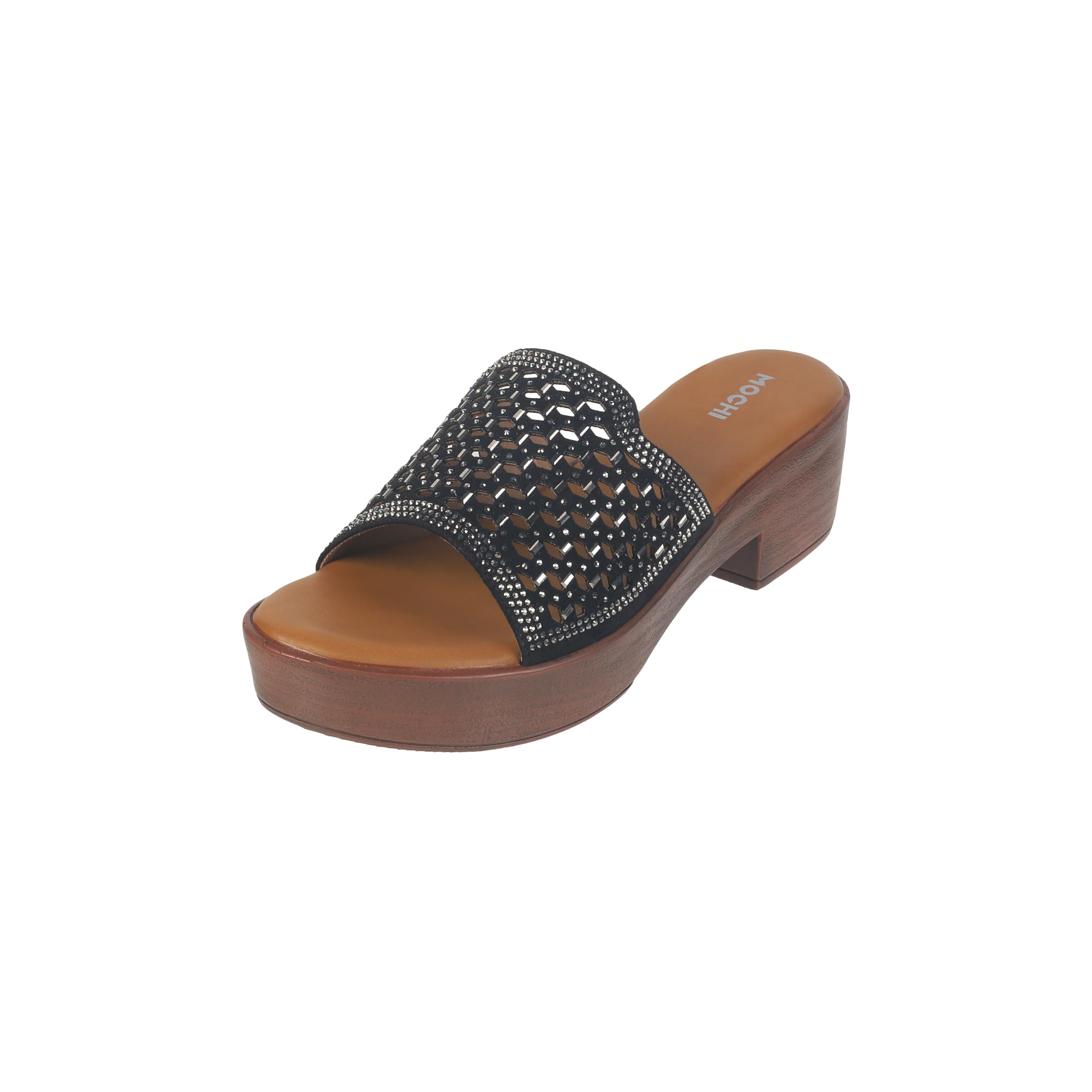 mochi Women Wedge Heel Fashion/Festive/Ethnic Slip-on Sandal-picture-14