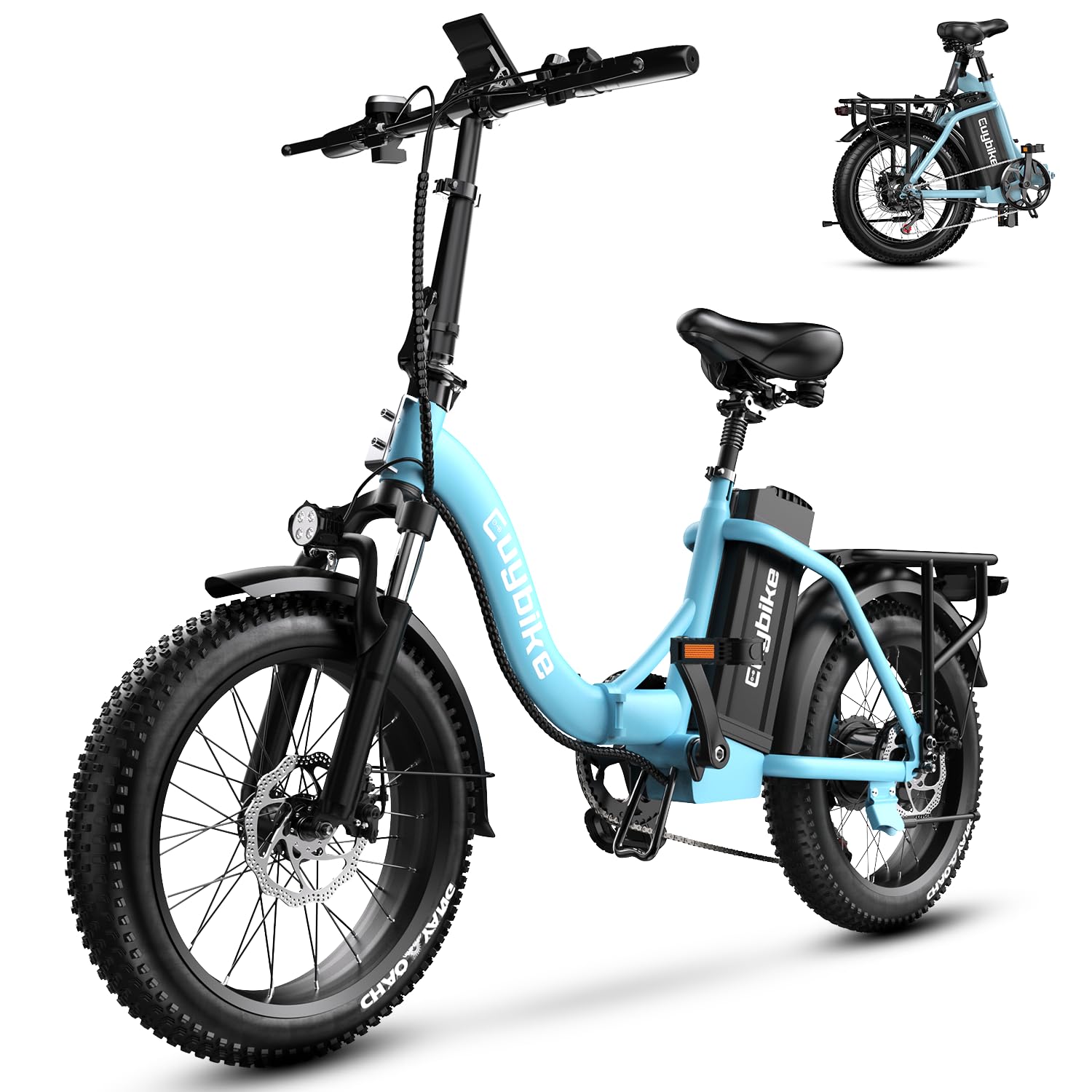 Kebiko 1000W Folding Electric Bike