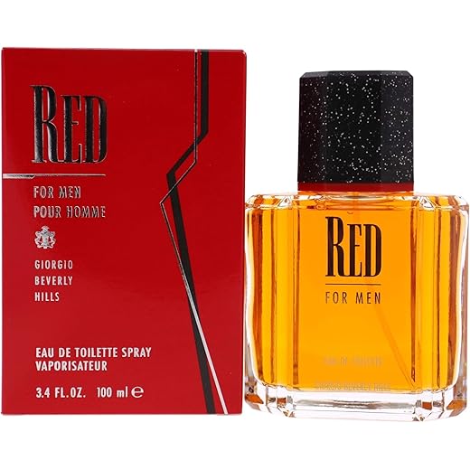 Red Mens EDT Spray 34oz