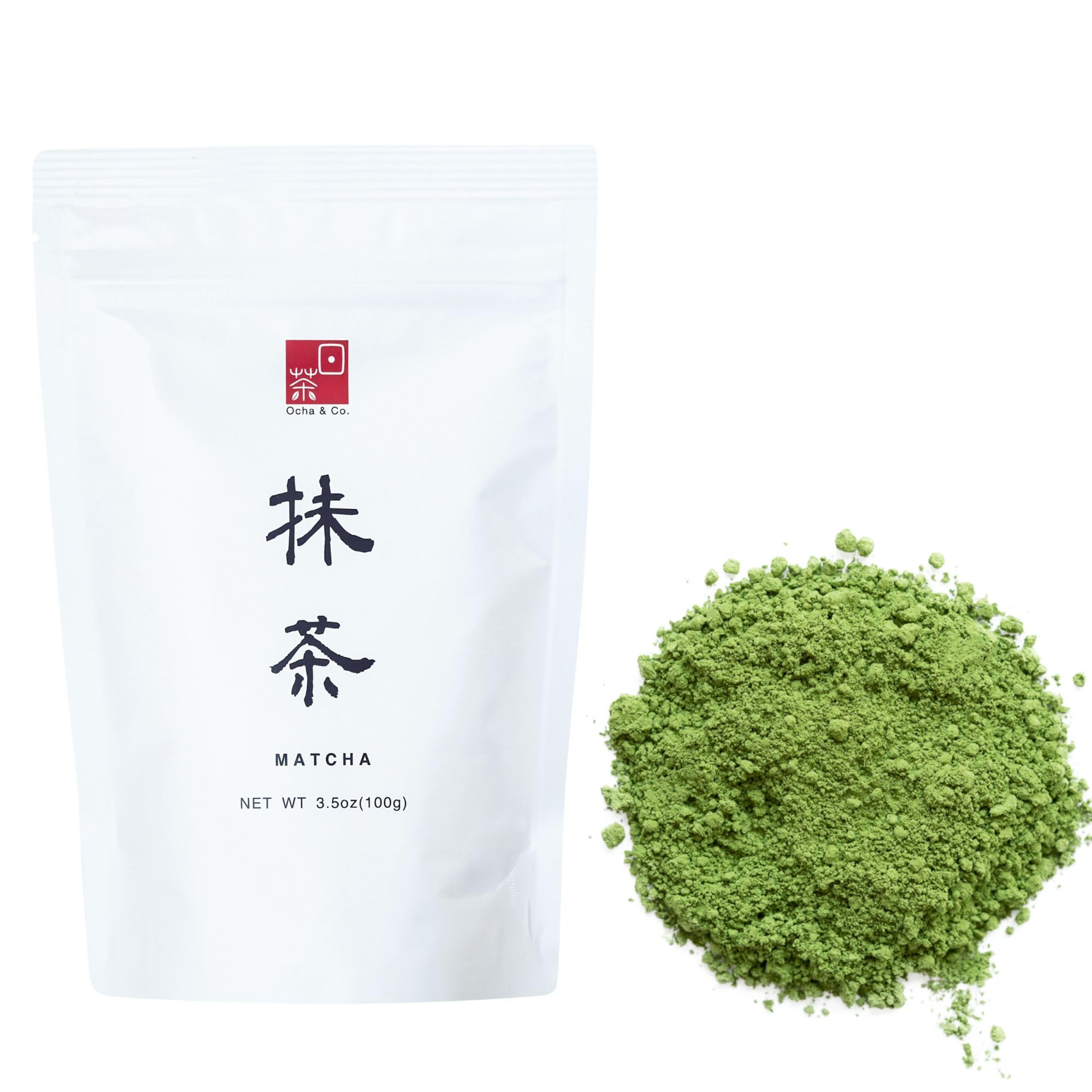 Ocha & Co. Japanese Tea - Culinary Matcha Green Tea Powder - Superior Culinary Grade - Traditional Stone Milled Japanese Matcha 100g/3.5oz.