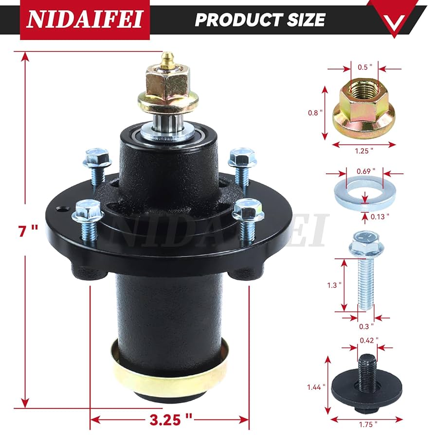 Amazon.com : NIDAIFEI 3 Pack Greased 539131898 Spindle