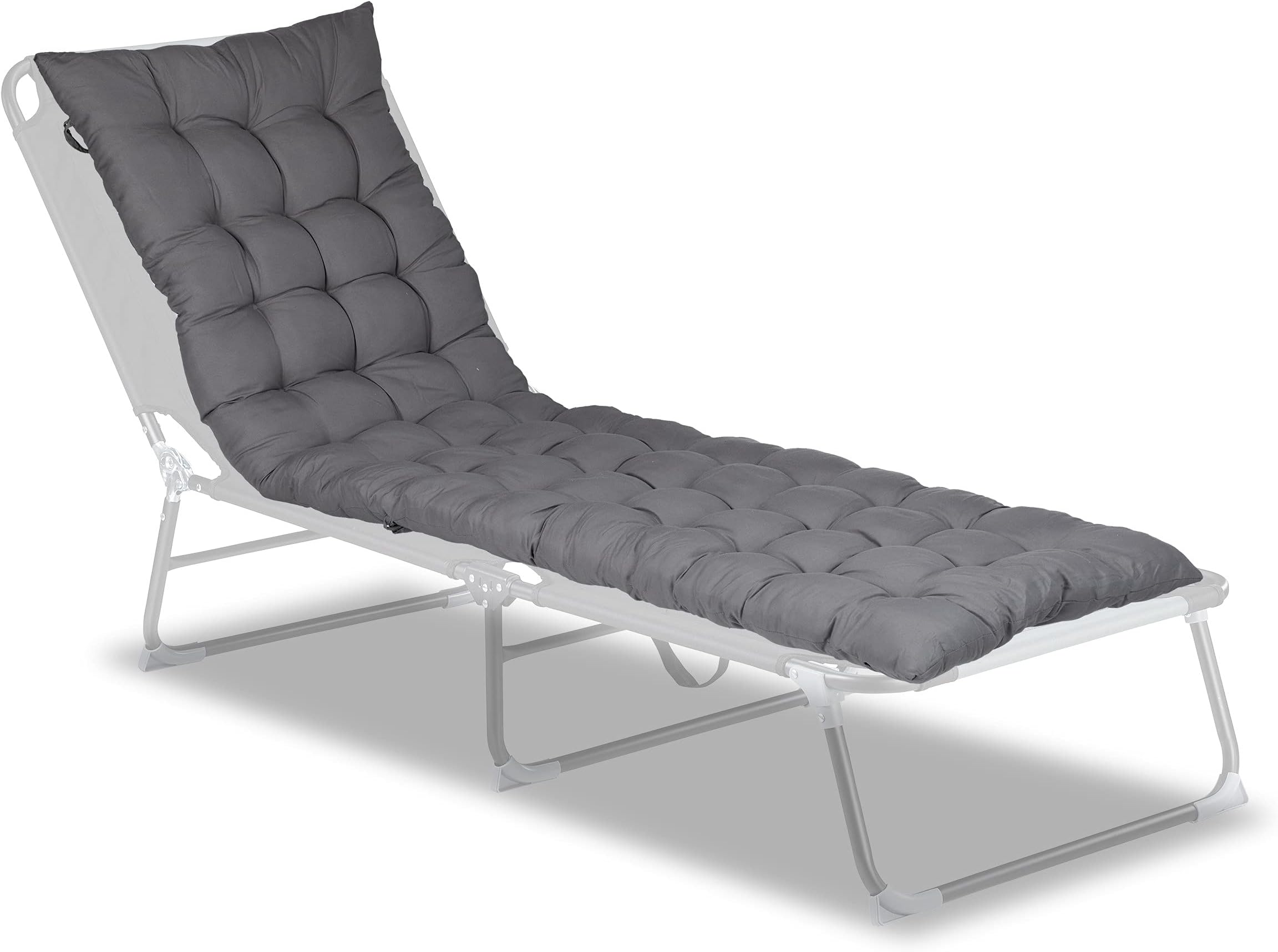 Bankkissen Aus Baumwolle-Leinen, 30x90cm, Rutschfest Mit Bändern – Für Gartenbank, Fensterbank, Indoor/Outdoor