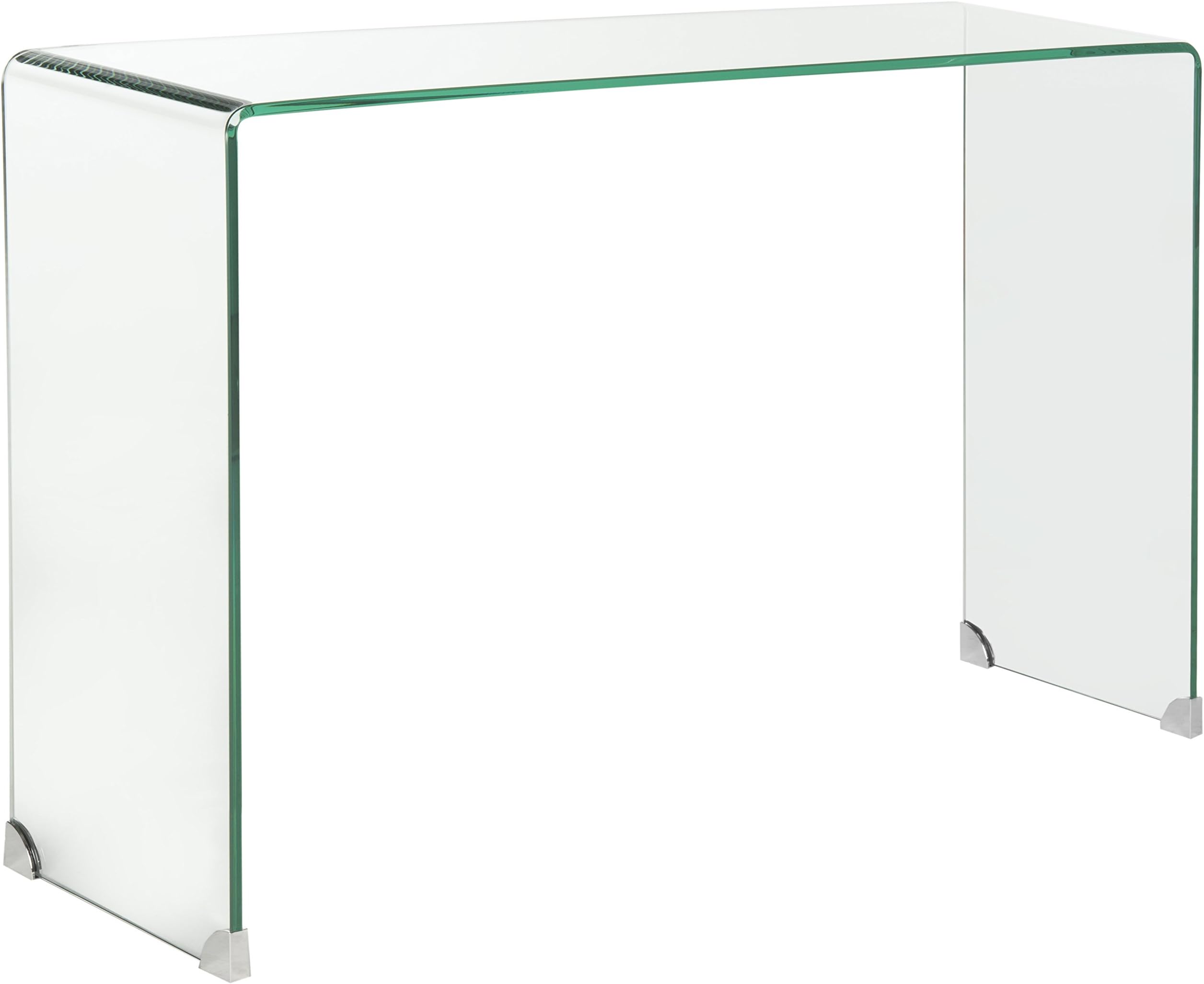 Safavieh Home Collection Ambler Clear Console Table 13.8 in x 43.3 in x 29.5 in