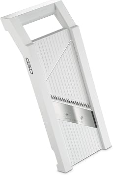GSD Universal Vegetable Slicer With 5 Changeable Blades, White