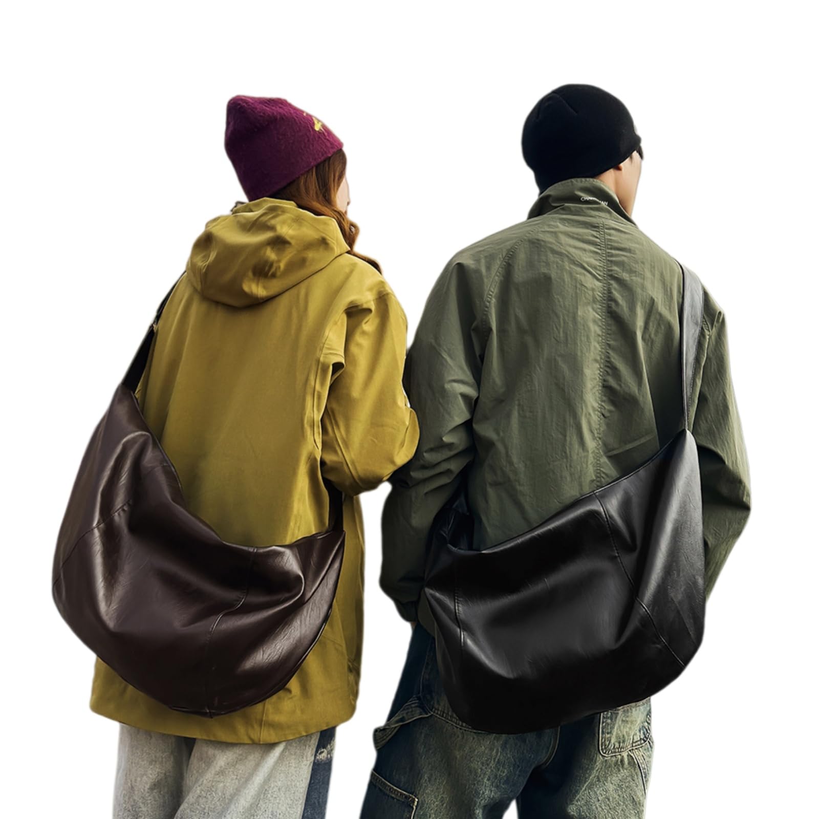 Beauty Case Borsa A Spalla Leggera, Casual Crossbody con Spazioso Deposito per Gite All'aperto-dahaohei
