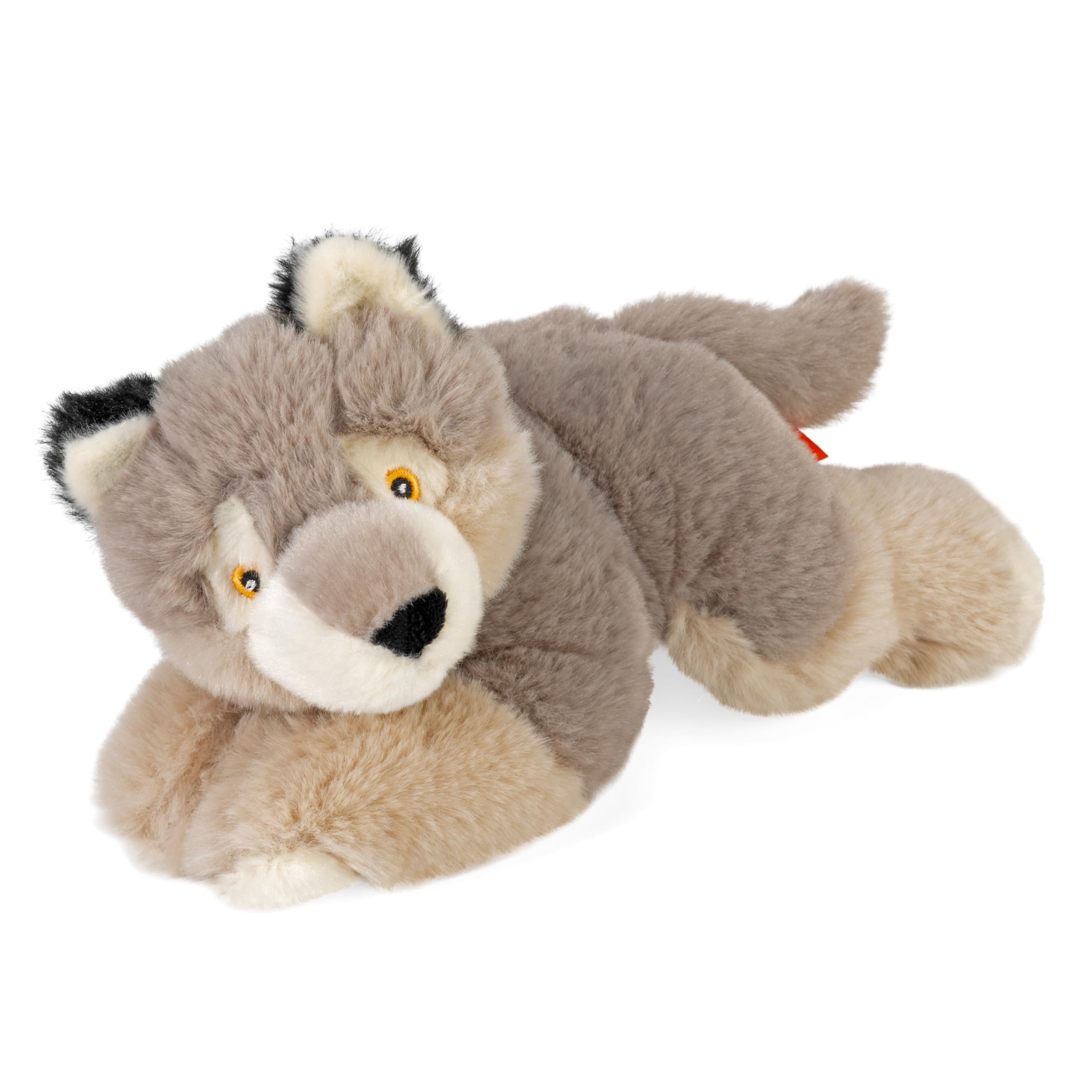 Wild Republic EcoKins Mini Wolf Stuffed Animal 8 inch, Eco Friendly Gifts for Kids, Plush Toy, Handcrafted Using 7 Recycled Plastic Water Bottles
