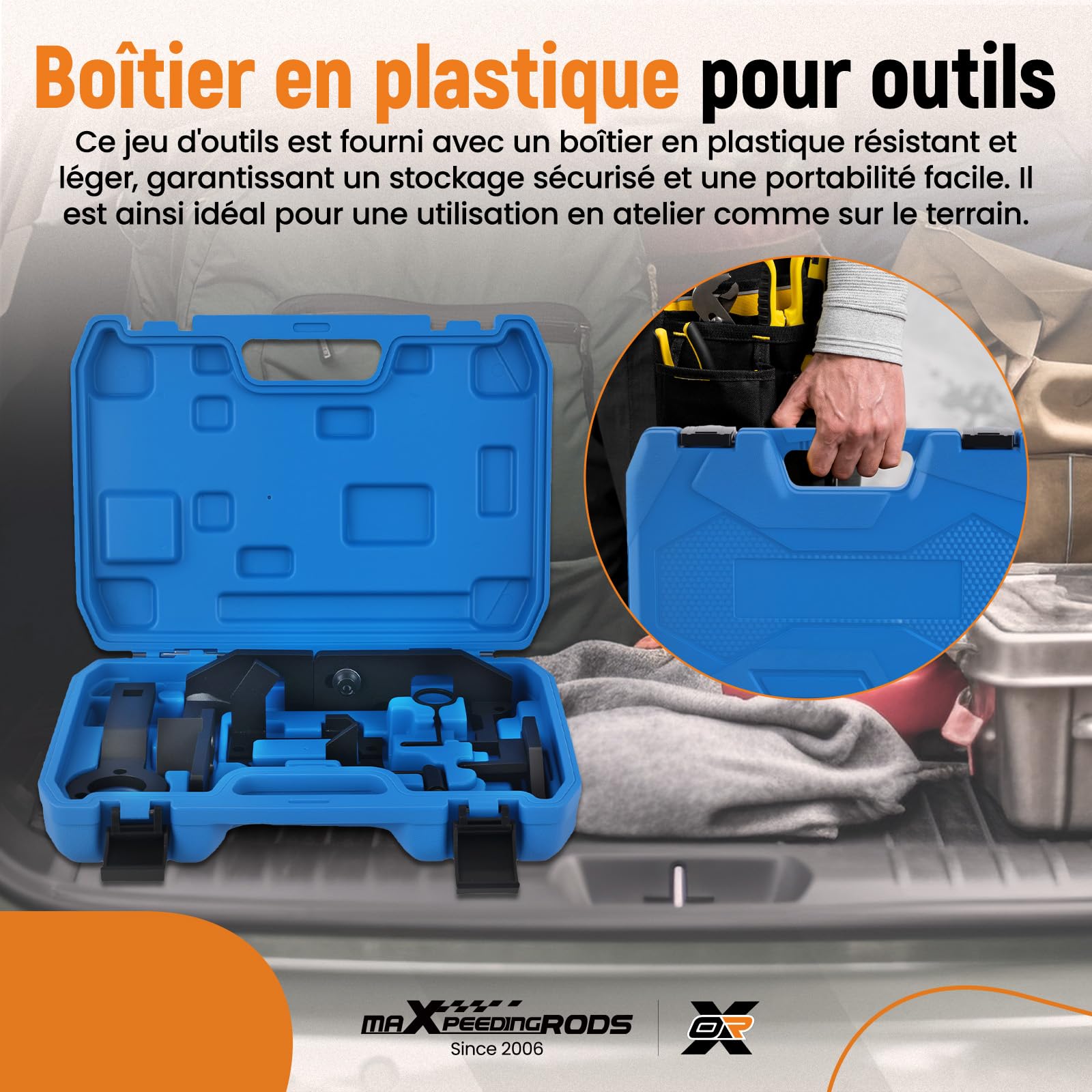maXpeedingrods Set di attrezzi di regolazione del motore per Peugeot 208 2008, per citroen C3 1.0 1.2VTI, 0109-2A, 0109-2B