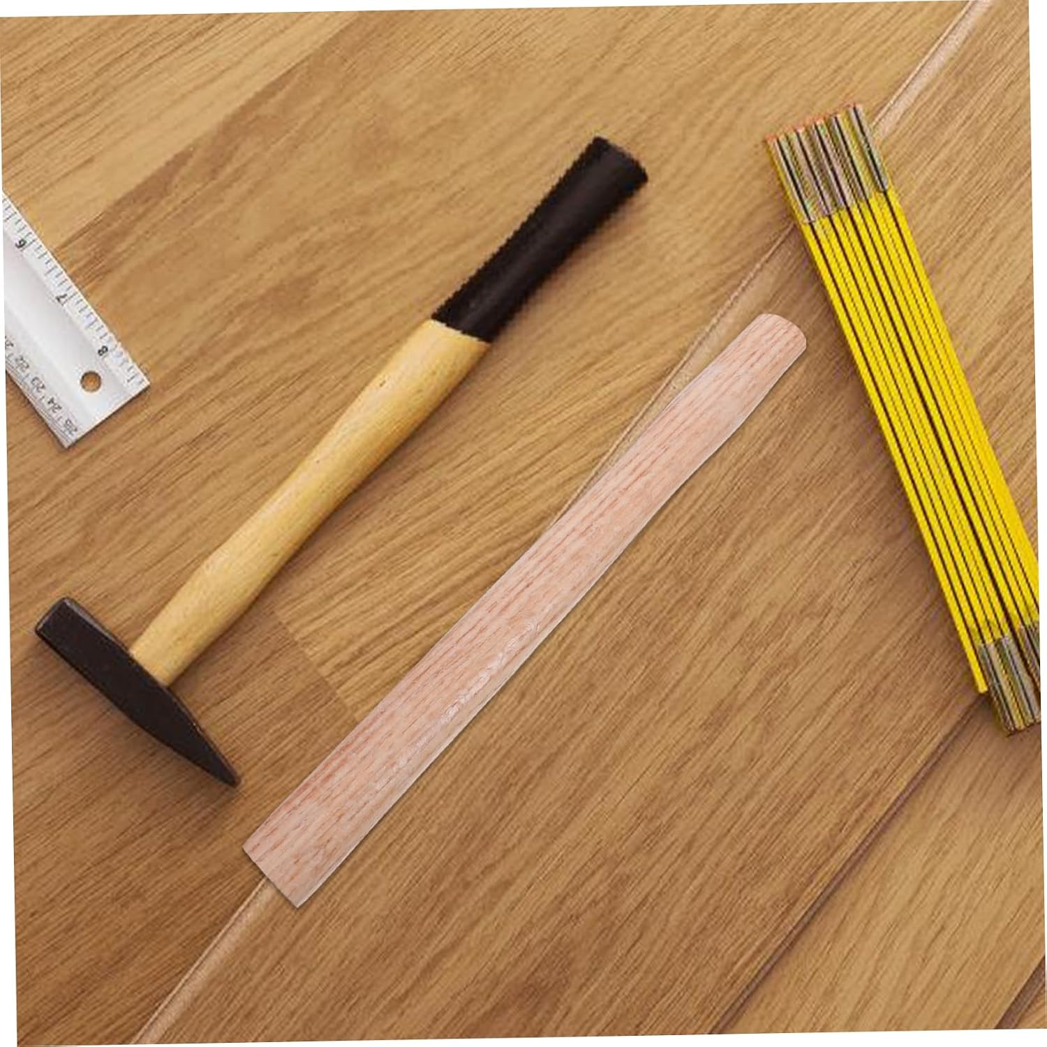 Gadpiparty Wooden Hammer Accessory Hammer Handle Replacement Miners Hammer Replacement Handle Hickory Wood High Practicality