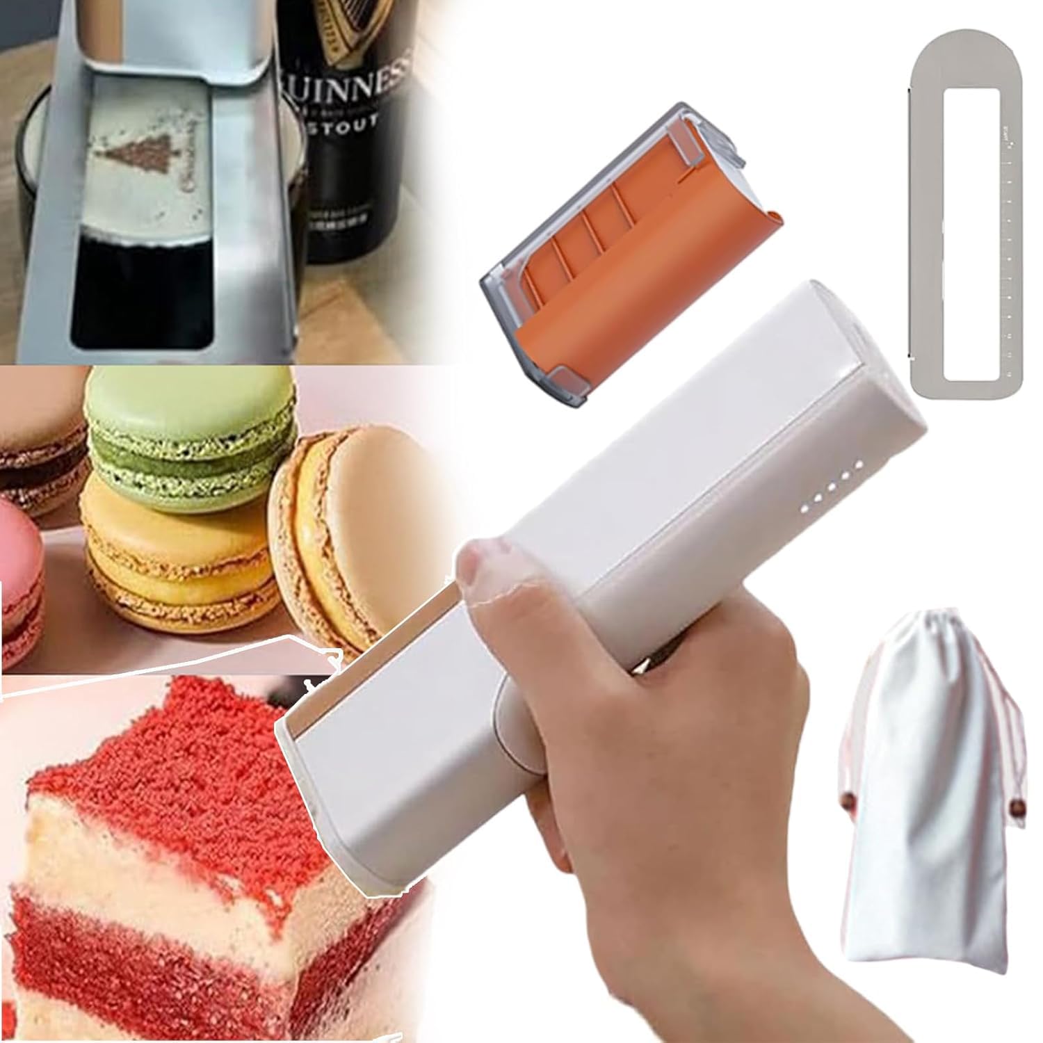 Generico Stampante Alimentare Portatile, Stampante Per Latte Art E Biscotti