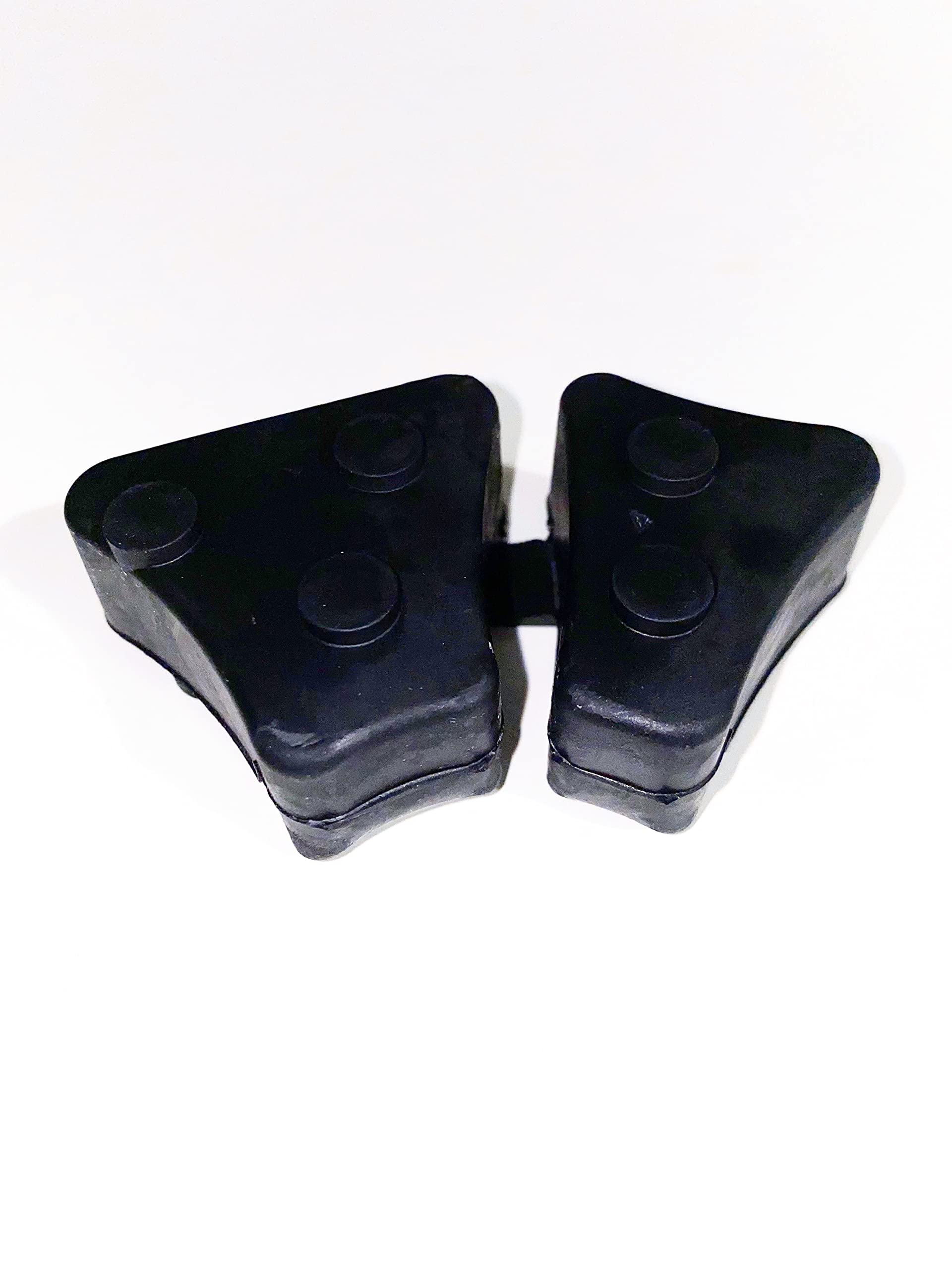 Parastrappi Compatibile con Yamaha XT 660 Z Tenere, XT 660 x, XT550, XT600, XTZ600, MT 03 660, MT03, Virago 250 SET DI 4 PEZZI