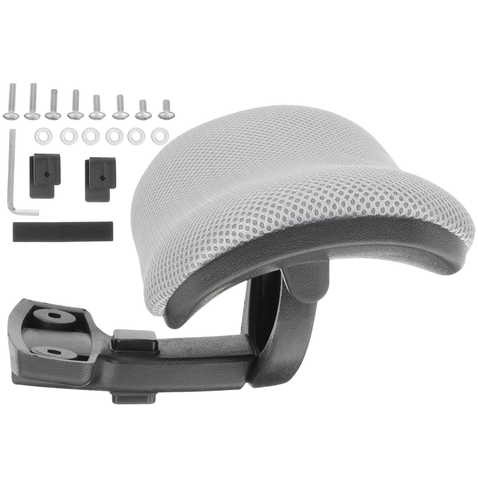 Appui-tête de chaise de bureau réglable et ergonomique en tissu respirant pour votre fauteuil