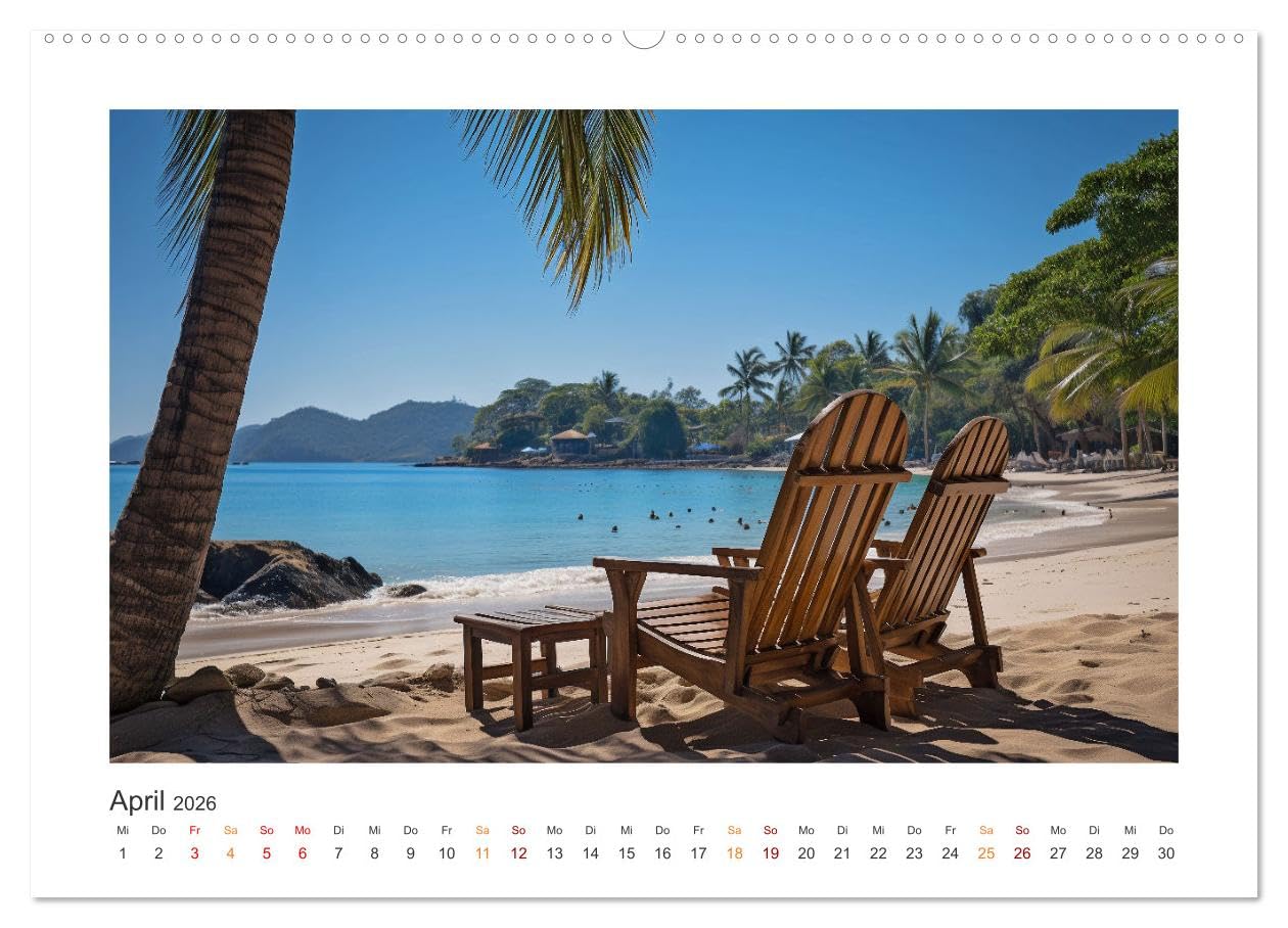Raus aus dem Alltag (hochwertiger Premium Wandkalender 2026 DIN A2 quer), Kunstdruck in Hochglanz: Auszeit für die Seele ist eine Gelegenheit, sich ... sich selbst zu nehmen. (CALVENDO Gesundheit)