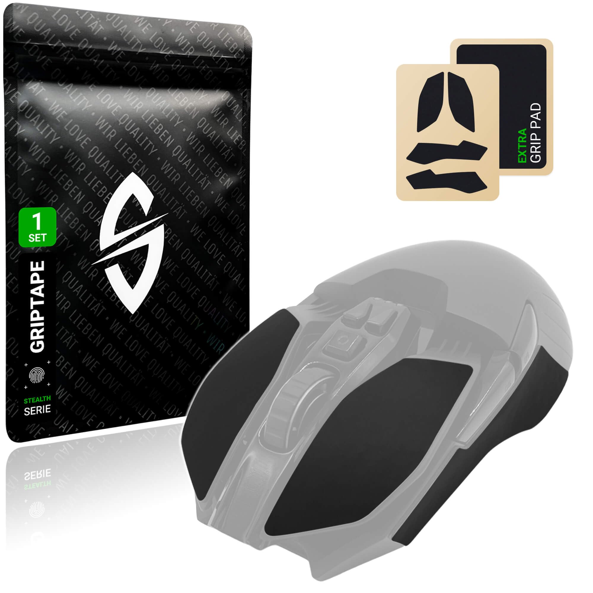 Cinta De Agarre Antideslizante Para Logitech G Pro X Superlight - Aumenta El Control, Absorbe Sudor, 0,5 Mm De Grosor