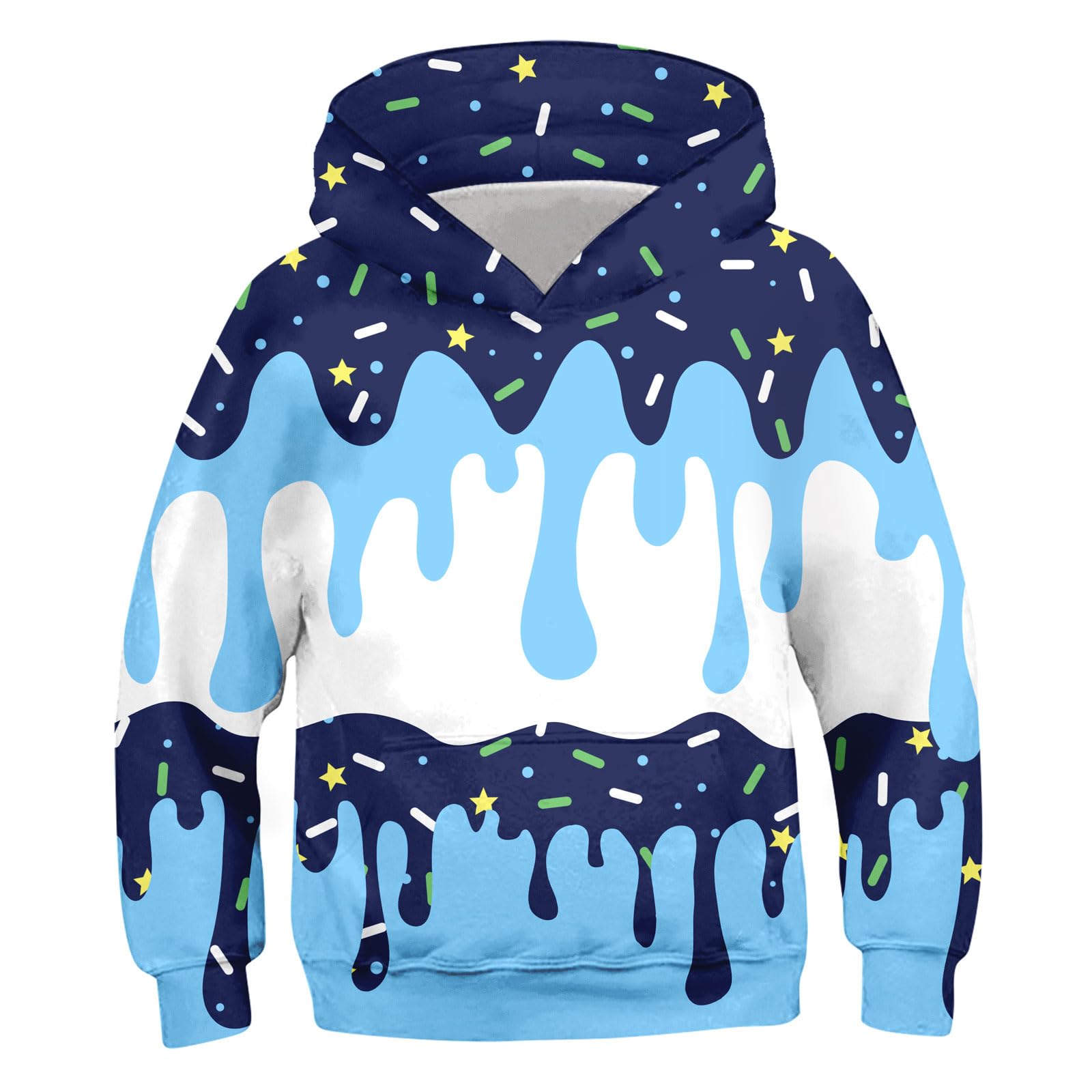 Belovecol Boys Hoodies 3D Printed Hooded Sweatshirts with Pocket for 6-16Y