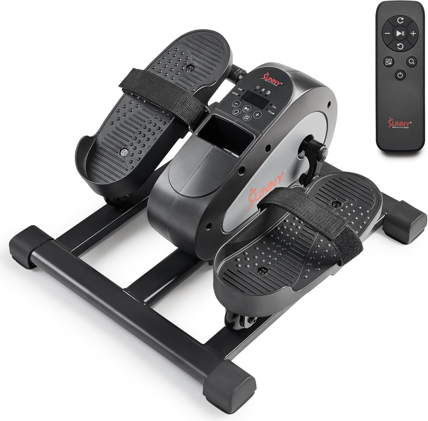 Sunny Health & Fitness Smart Motorized Mini Elliptical Trainer w/Remote Control, Indoor Under-Desk Pedal Exerciser for Seniors’ Mobility & Cardio Workout, Free SunnyFit App Bluetooth Link – SF-E324028 Sunny Health & Fitness Smart Motorized Mini Elliptical Trainer w/Remote Control, Indoor Under-Desk Pedal Exerciser for Seniors’ Mobility & Cardio Workout, Free SunnyFit App Bluetooth Link – SF-E324028