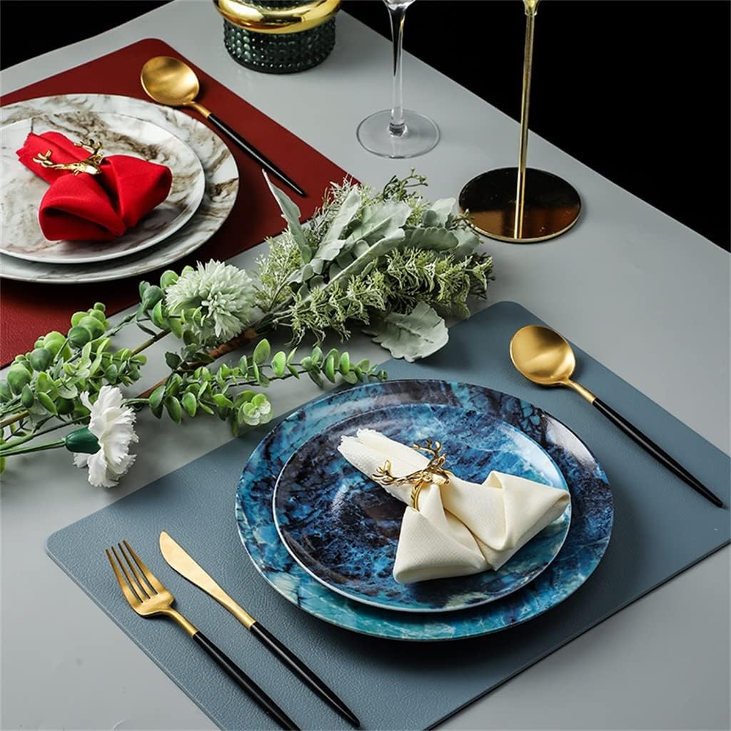 Tableware Home Decoration Tableware Combination Dinner Plate Placemat Set Table Setting Plate