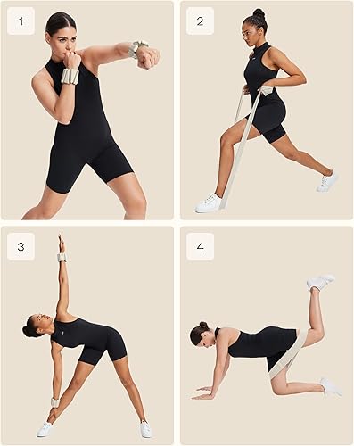 Miniatura 7 de BetterMe - Kit de viaje de pilates  Bandas de bucle de pilates, bandas de peso y resistencia  Kit de pilates portátil para mujer  Juego compacto de