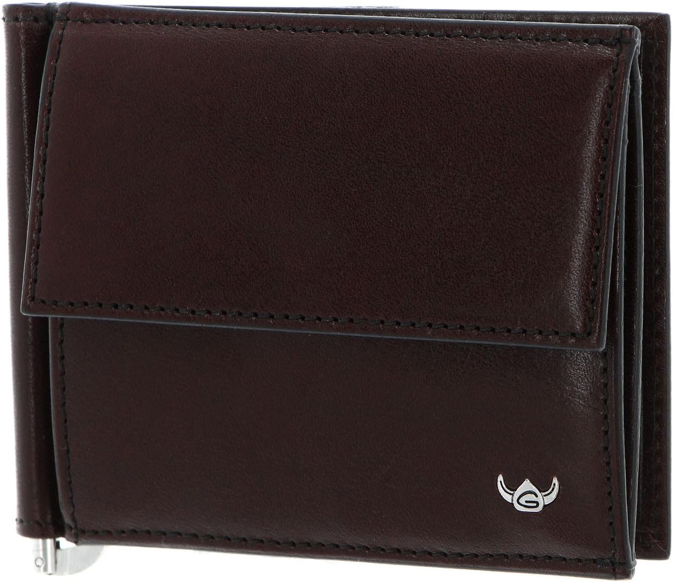 Golden Head Leather Purse Money Clip Colorado RFID Protect Clip-Scheintasche 1921 Bordeaux Burgundy