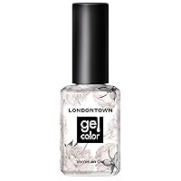 Vista 1 de LONDONTOWN Esmalte de uñas de gel blanco UV/LED, de larga duración, resistente al astillado, color de alto brillo, 0.4 fl oz/.40 fl oz