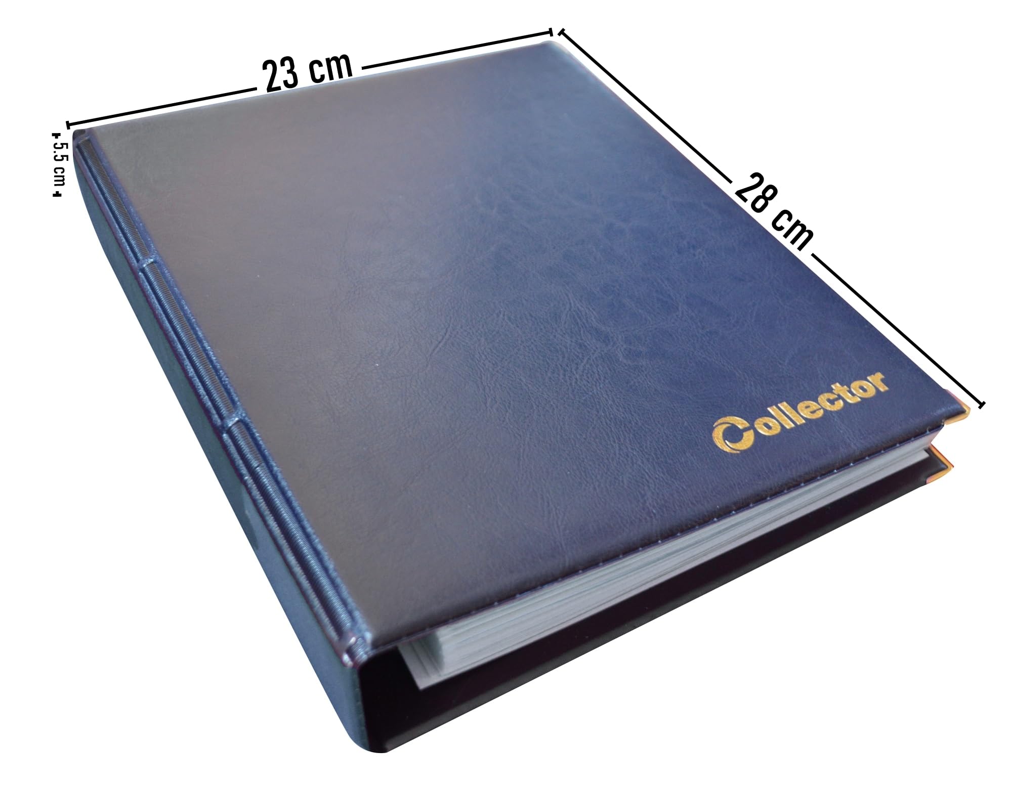 Banconote, Album Cartella, Libro per Banconote, con 10 Pagine E 10 DIVISORI – Alta capacità