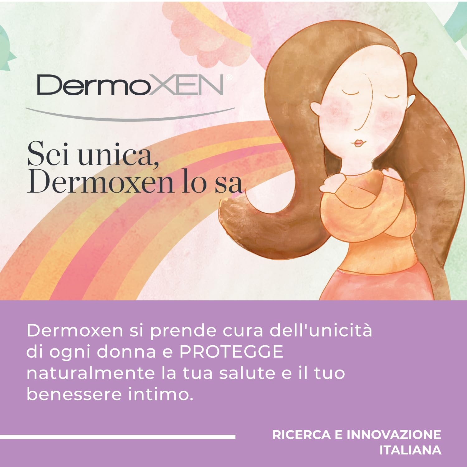 DERMOXEN Detergente Intimo Lenitivo e Idratante per Menopausa | 200ml | Sapone contro secchezza, prurito e arrossamenti. Con aloe vera, fiori di loto e prebiotici. Delicato, per l'uso quotidiano