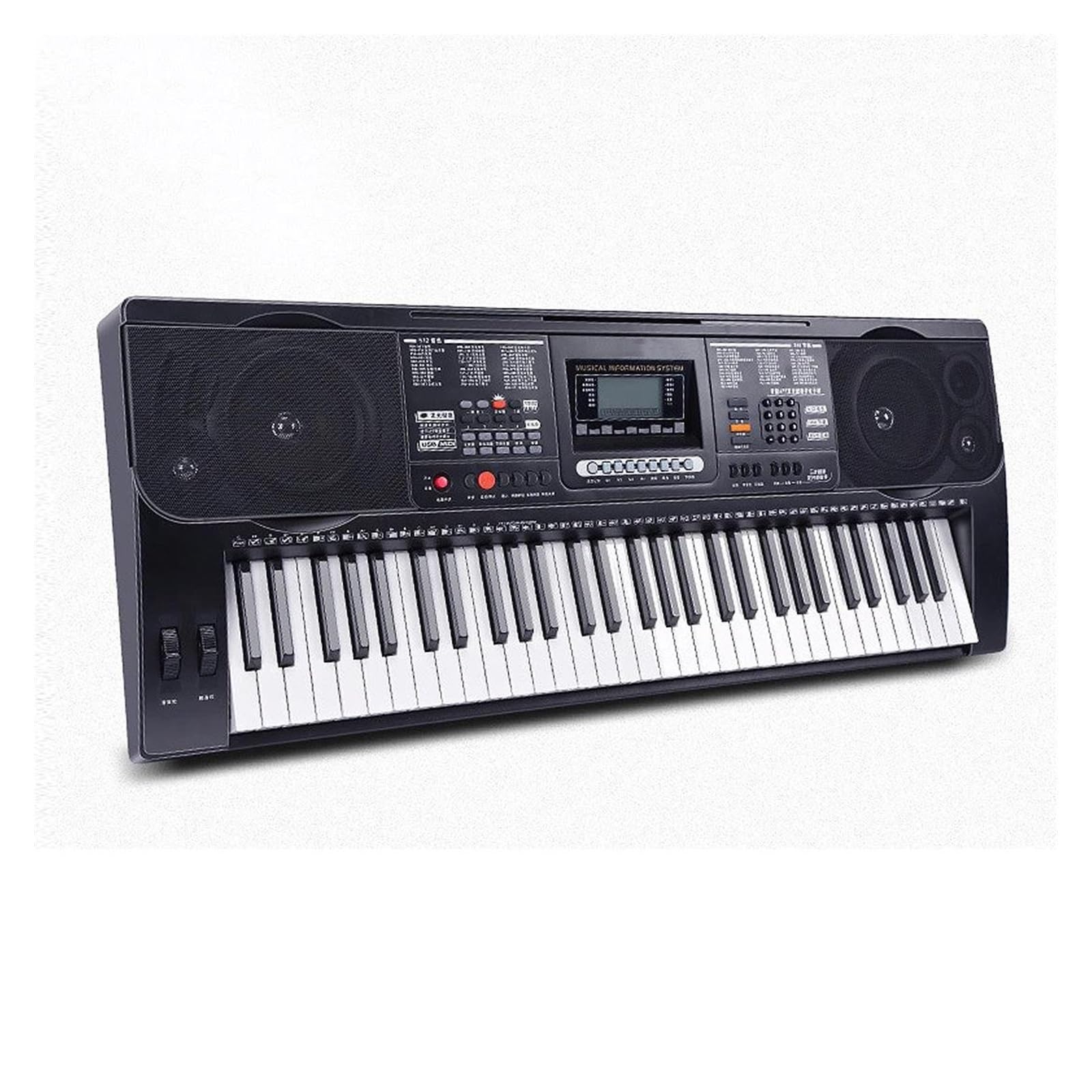 dorosłych klawiatura elektroniczna Klawiatura Muzyczna Profesjonalny Kontroler Elektroniczny Syntezator Muzyki Fortepianowej Cyfrowe 61 Klawiszy Instrumenty Organowe