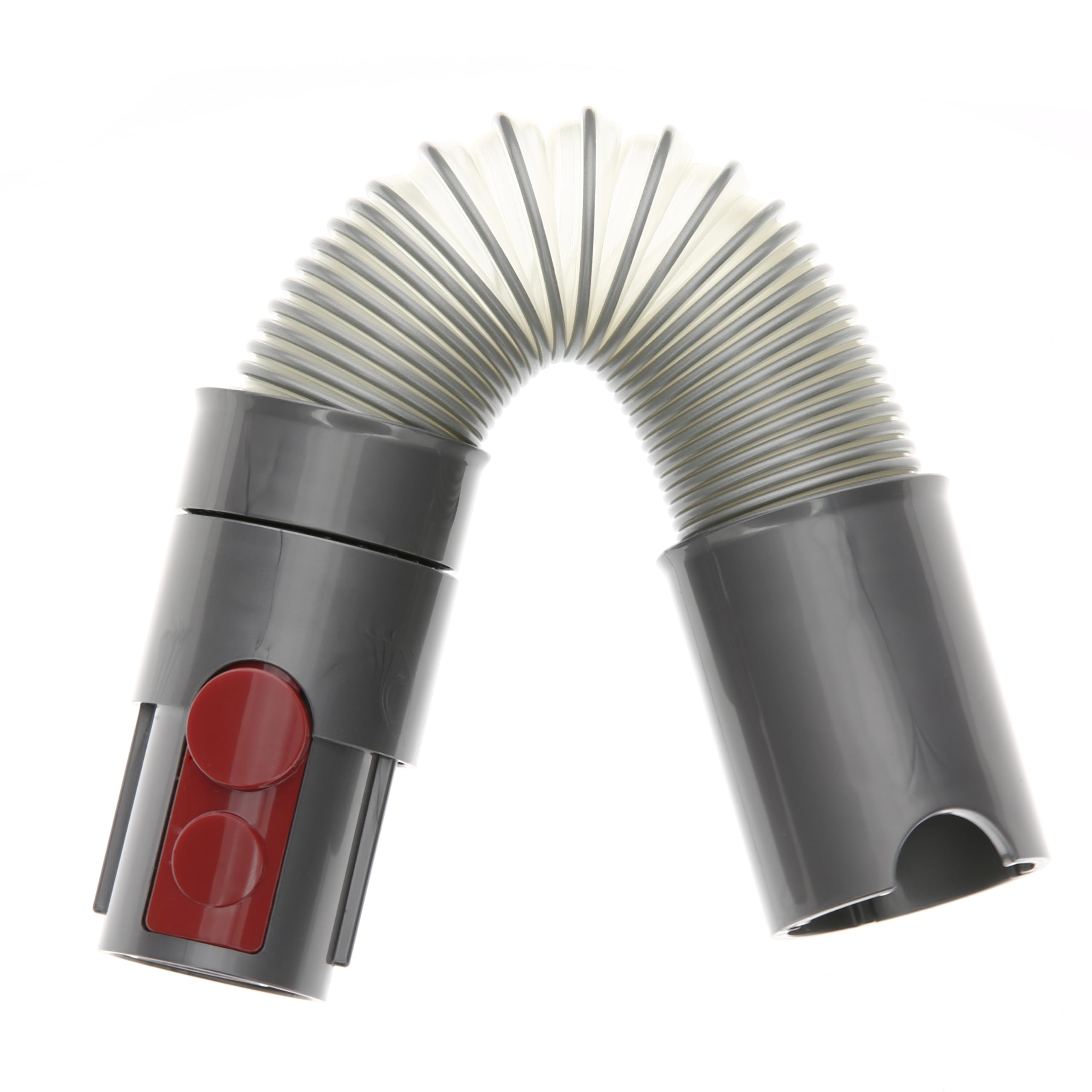 Masterpart Grey Vacuum Extension Stretch Hose, Flexible Pipe To Fit Dyson Sv12, Sv27, V10 Cordless Stick Vacuum Cleaners 967764-02
