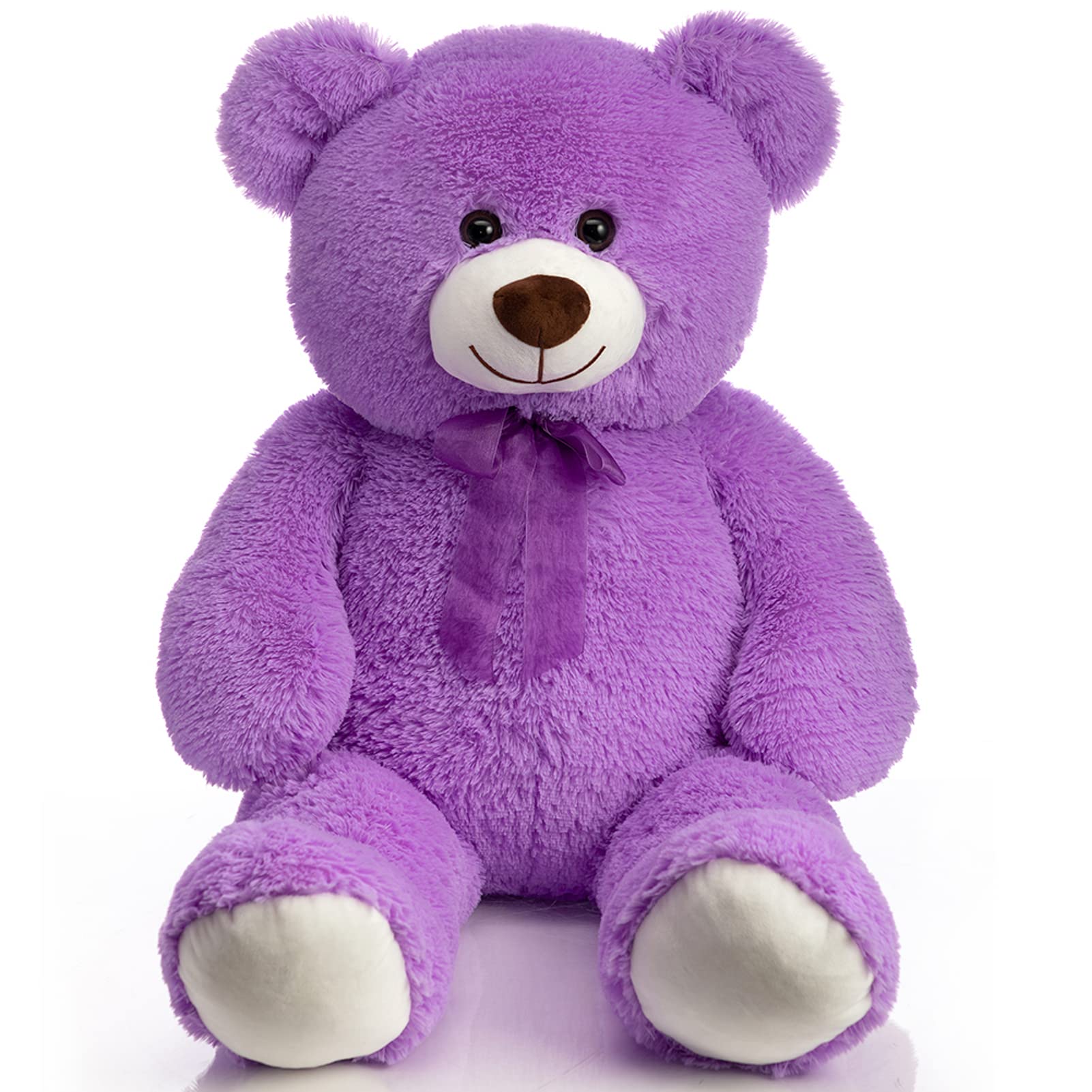 BEJOY 90cm Giant Teddy Bear Stuffed Animal Soft Toy Large Love Gift Child Dolls Plush 36inch Teddy Bears, Purple โ image 1