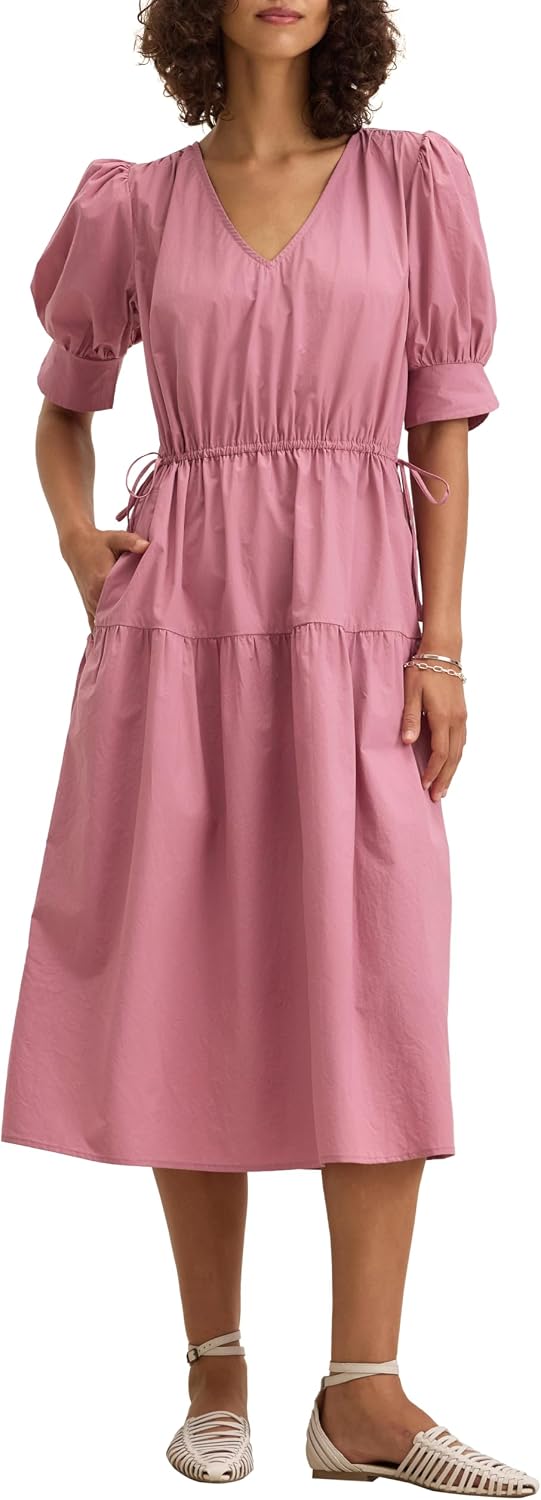 Velvet by Graham & Spencer Women's Lianna Cotton Poplin Dress