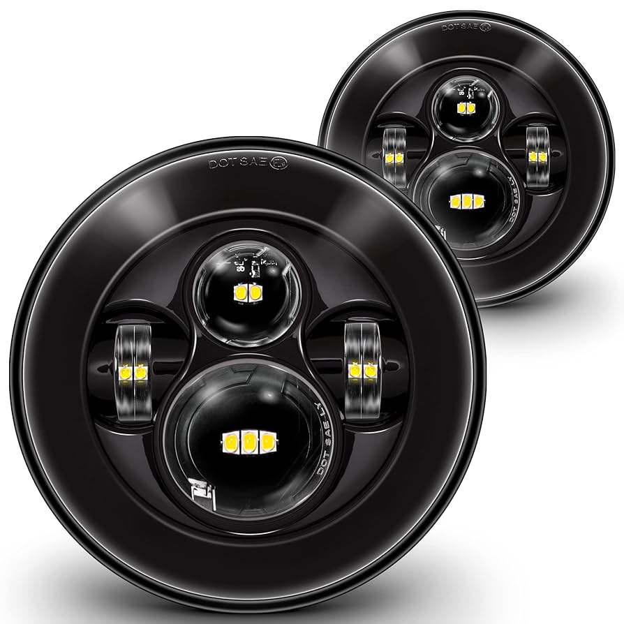 Amazon | TRUE MODS 7インチ H6024 LEDヘッドライト ジープ