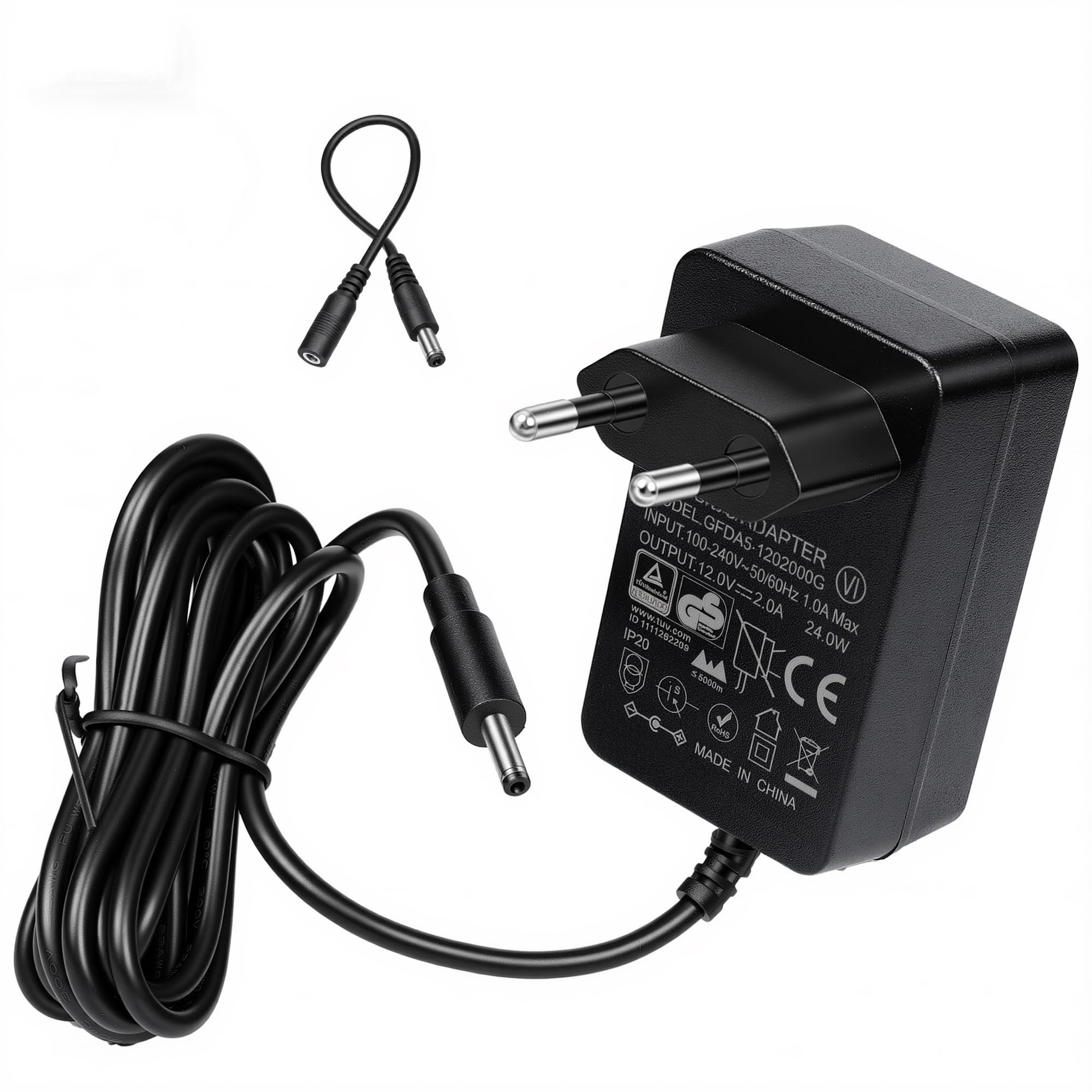 Carbosing Alimentatore 12V 2A Per Notebook Thomson NEO14A, NEO17C, NEO14C E Modelli Simili – Ricarica Veloce E Sicura