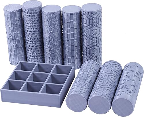 3DEGOS Juego de colección de rodillos de textura DND Battle Mat DND Terrain para Calabozos y Dragones, D&D, Pathfinder, Warhammer 40k, RPG,